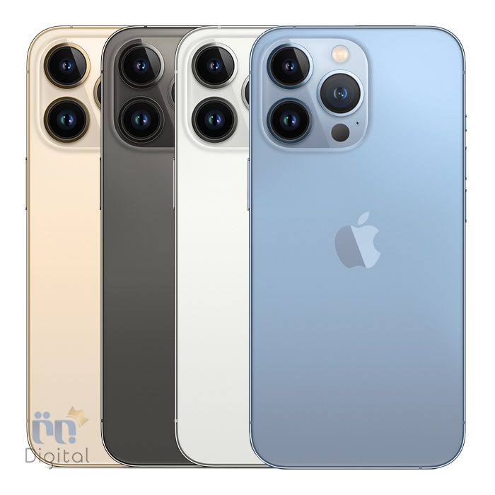 همه رنگ‌های اپل iPhone 13 Pro از پشت
