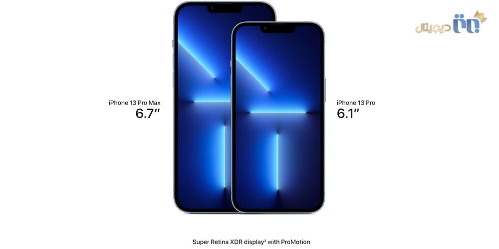 اندازه صفحه نمایش اپل iPhone 13 Pro