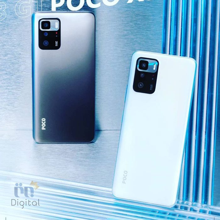 شیائومی Poco X3 GT مشکی و سفید