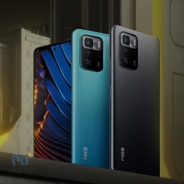 شیائومی Poco X3 GT آبی و مشکی