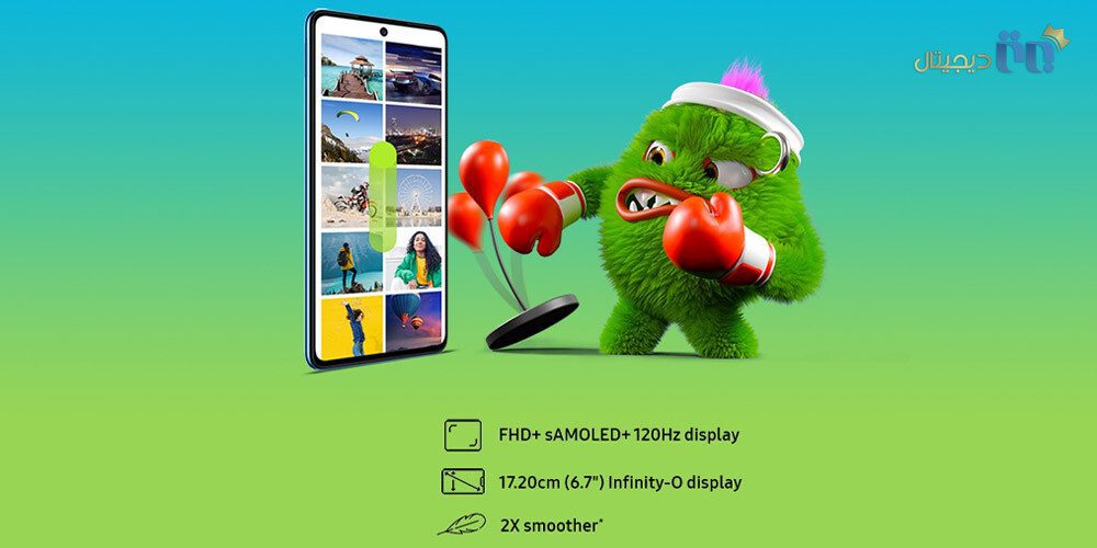 صفحه نمایش سامسونگ Galaxy M52 5G