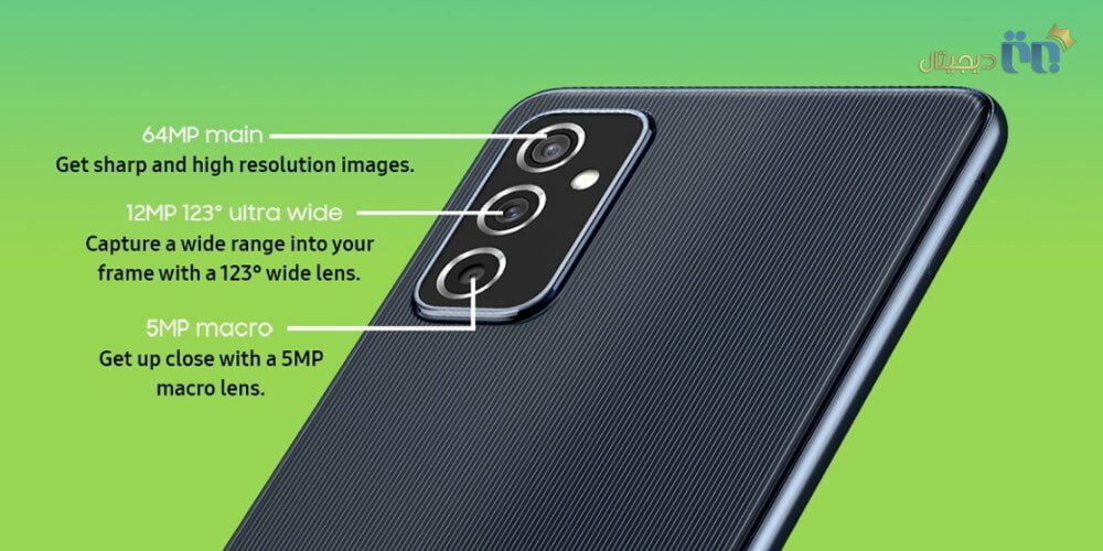دوربین اصلی سامسونگ Galaxy M52 5G