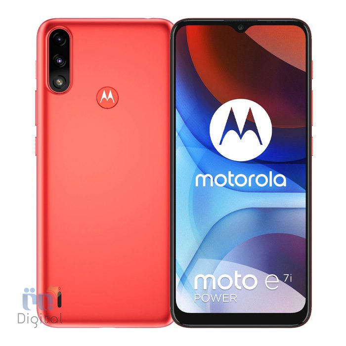 موتورولا Moto E7i Power قرمز