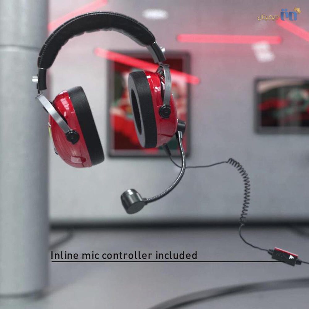 میکروفون هدست Thrustmaster T-Racing Scuderia Ferrari Edition