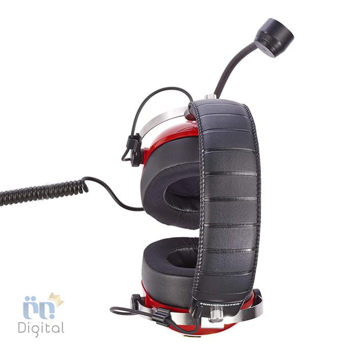 هدست Thrustmaster T-Racing Scuderia Ferrari Edition از بالا