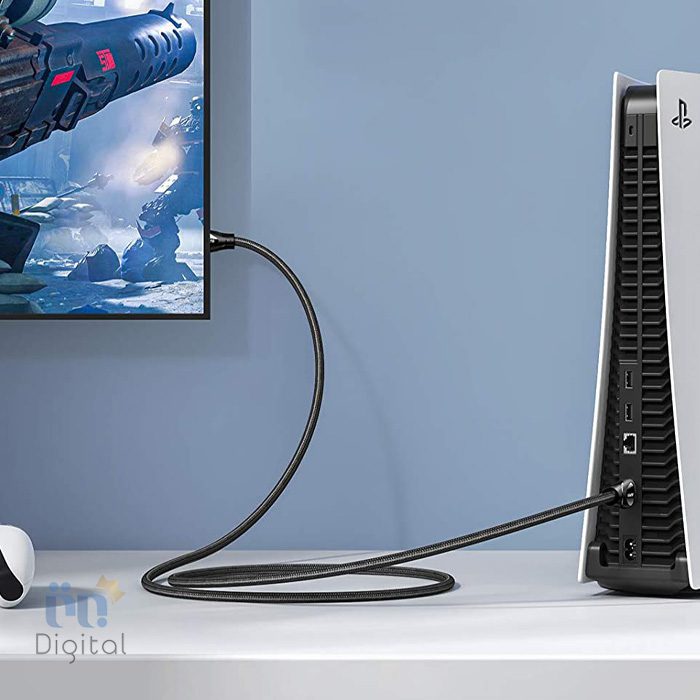 اتصال کنسول بازی به تلویزیون با کابل HDMI آگرین UG-80404