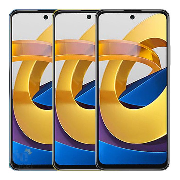 همه رنگ های پوکو M4 پرو 5G از جلو