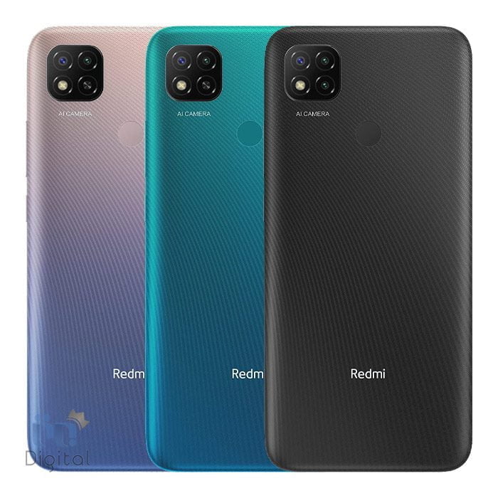 همه رنگ‌های شیائومی Redmi 9 Activ از پشت