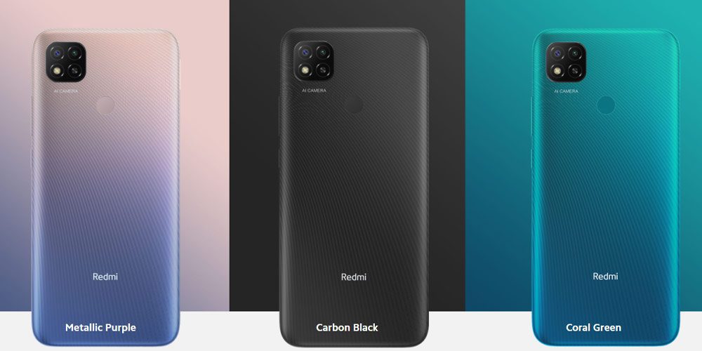 رنگ‌بندی شیائومی Redmi 9 Activ
