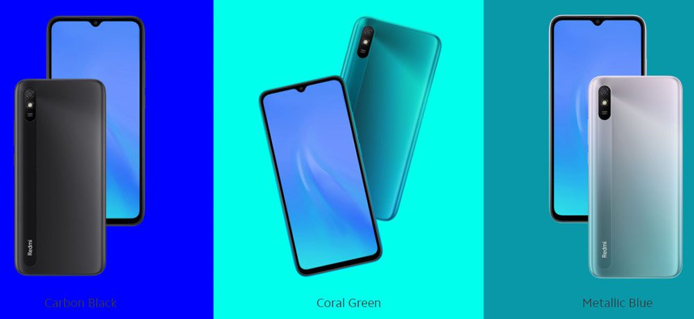 رنگ‌بندی شیائومی Redmi 9i Sport
