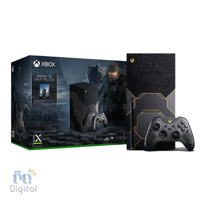 محتویات ایکس باکس سری ایکس باندل ل بازی Halo Infinite Limited Edition
