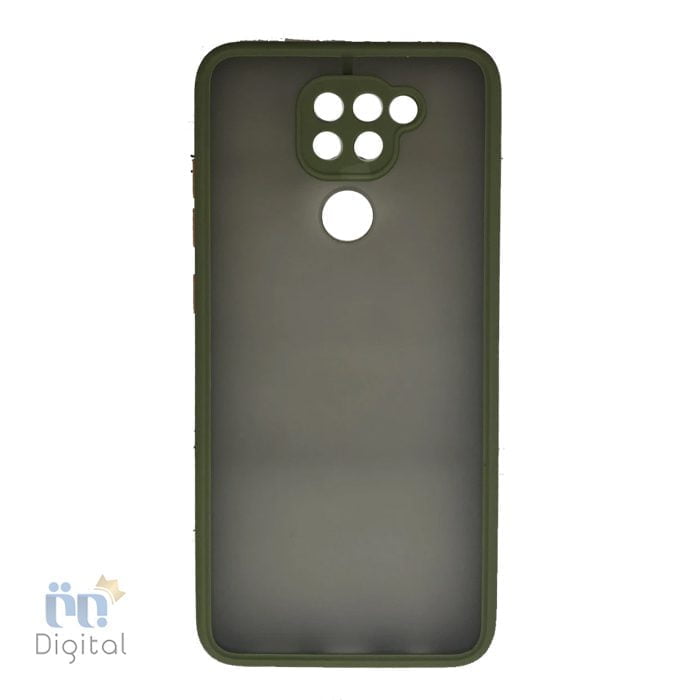 کاور سیلیکون Redmi Note 9 پشت مات سبز