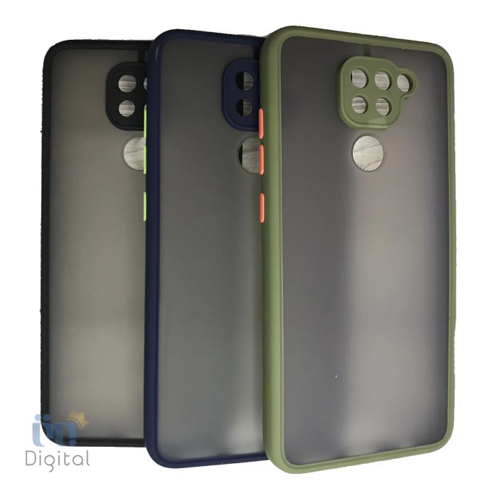 کاور سیلیکون Redmi Note 9 پشت مات زنگبندی
