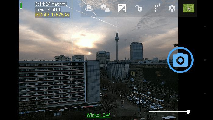 بهترین برنامه های دوربین: اپلیکیشن OpenCamera