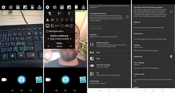 بهترین برنامه های دوربین: اپلیکیشن HedgeCam 2