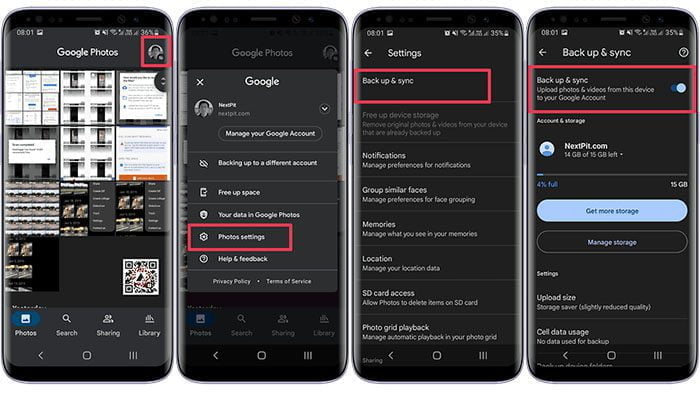 اپلیکیشن Google Photos