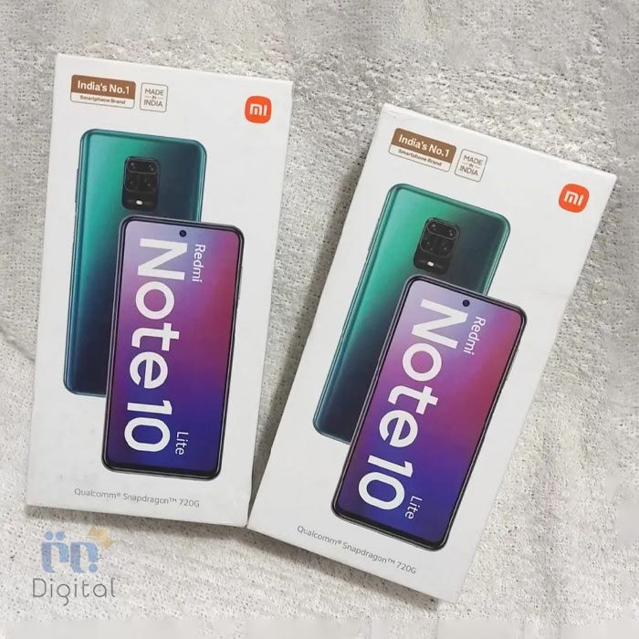 جعبه محصول Redmi Note 10 Lite