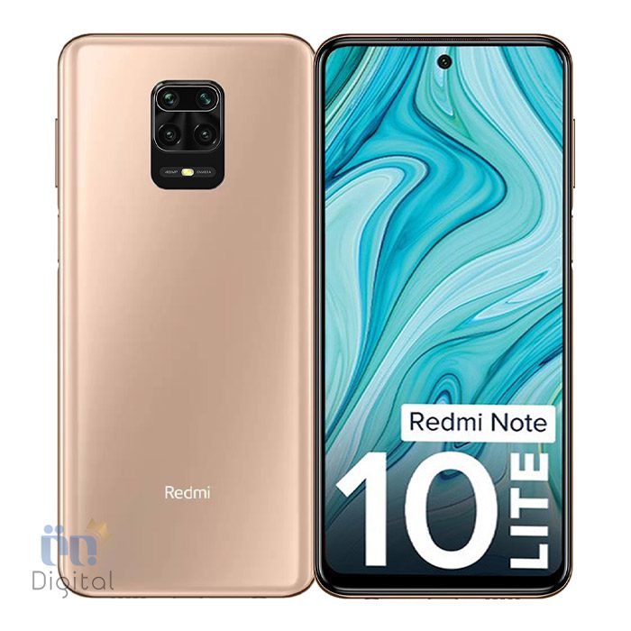 رنگ طلایی گوشی Redmi Note 10 Lite