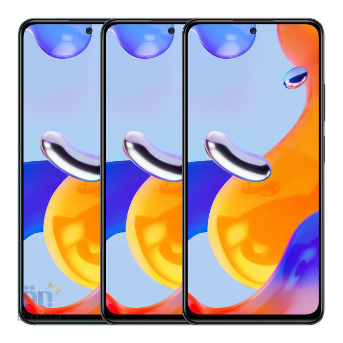 نمای روبرویی همه رنگ‌های Redmi Note 11 Pro