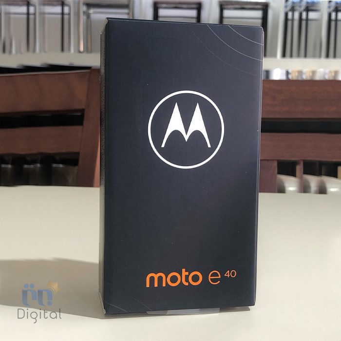 جعبه محصول Motorola Moto E40