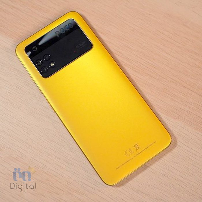 poco m4 pro 4g yellow in hand