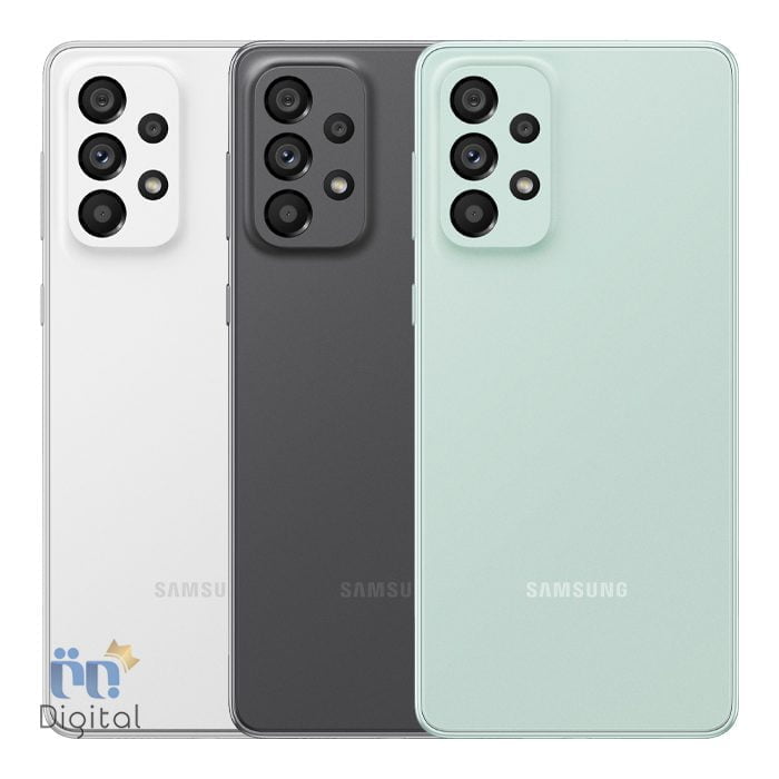 نمای پشتی همه رنگ‌های سامسونگ Galaxy A73 5G