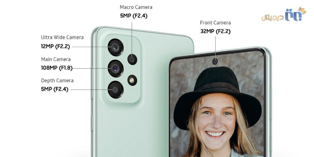 دوربین Samsung Galaxy A73 5G