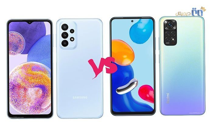مقایسه Galaxy A23 با Redmi Note 11