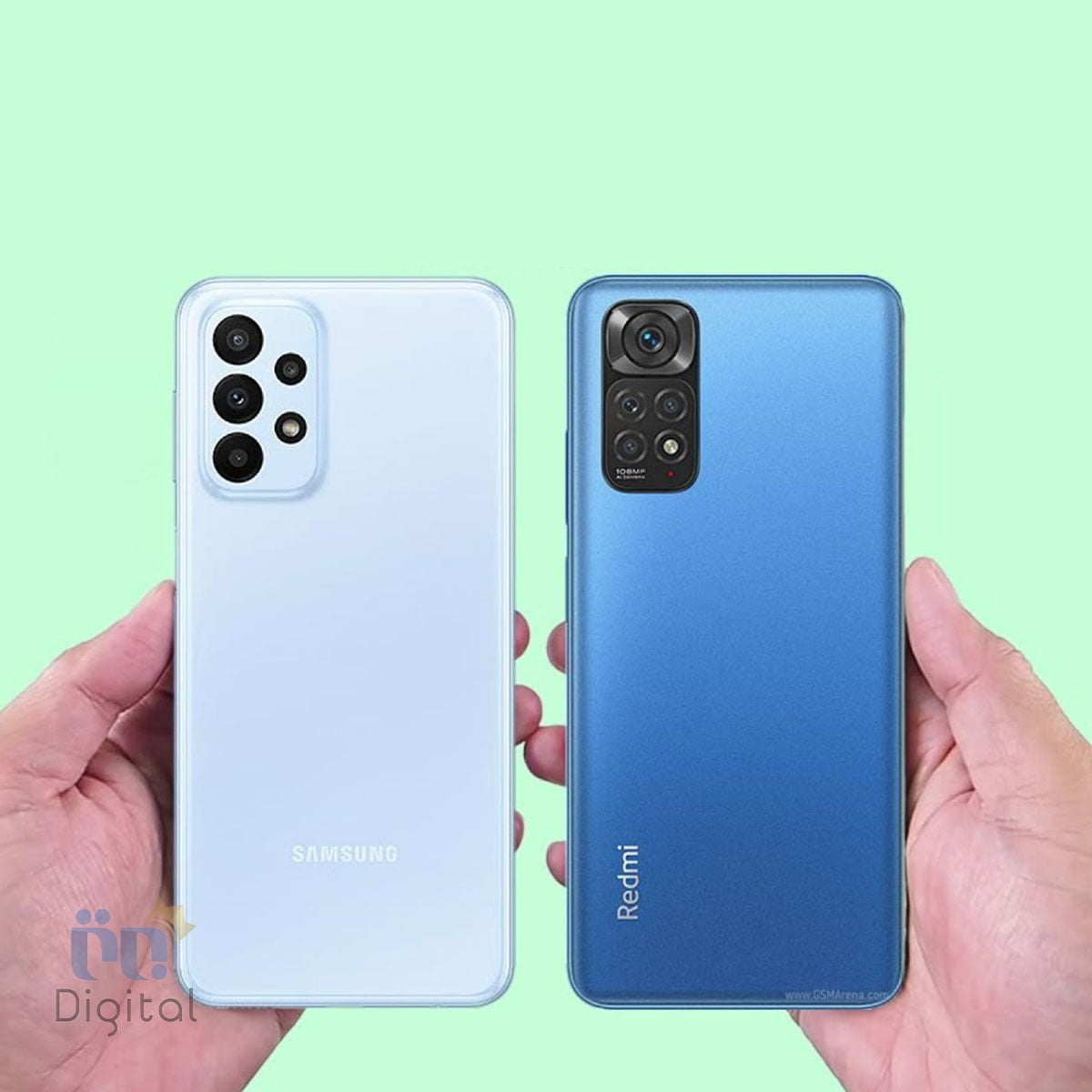 مقایسه Galaxy A23 با Redmi Note 11 ؛ میان‌رده‌های دو برند محبوب بازار