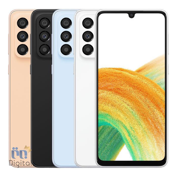همه رنگ‌های گلکسی ای ۳۳ 5G