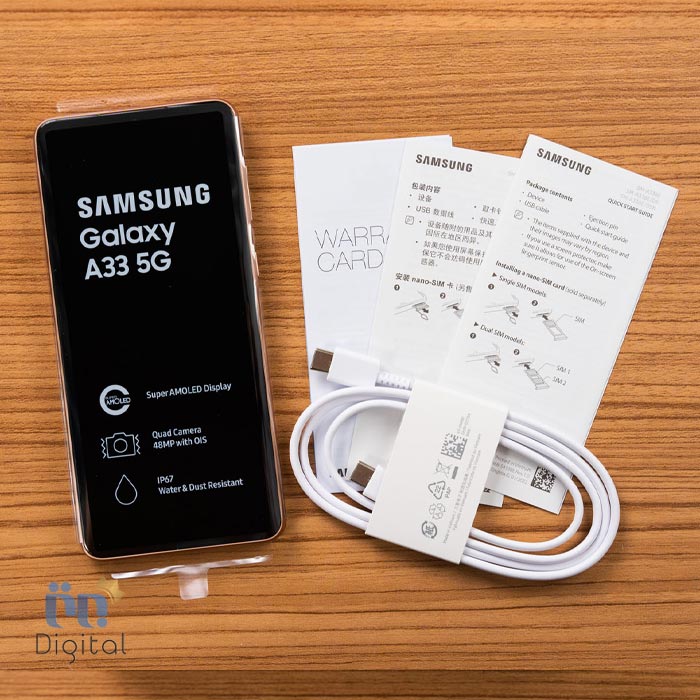 آنباکسینگ Galaxy A33 5G