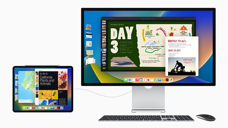 iPadOS 16 با تجربه چندوظیفگی جدید برای آیپدهای با تراشه M1 عرضه می‌شود