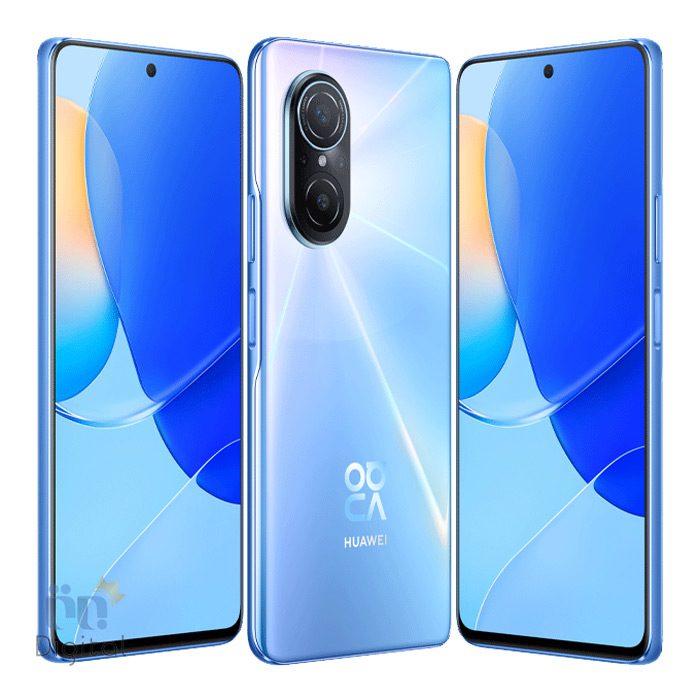 نمایی از طرفین، قاب پشتی و صفحه نمایش گوشی Nova 9 SE هواوی