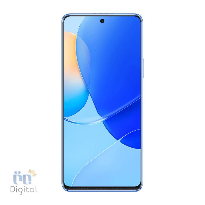 نمایی از صفحه نمایش Huawei نوا ۹ اس ای آبی رنگ