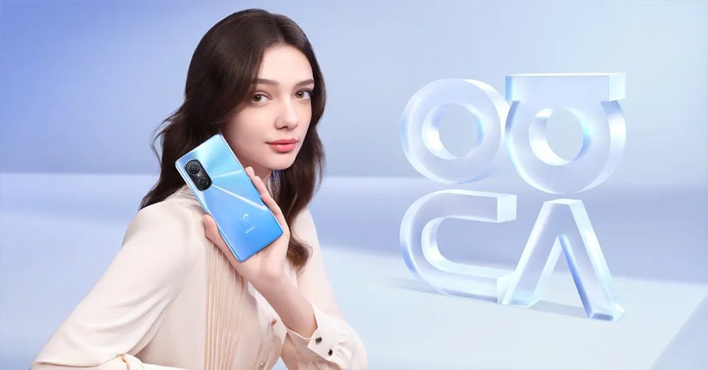گوشی Nova 9 SE هواوی آبی رنگ