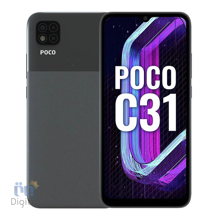 گوشی پوکو c31 مشکی