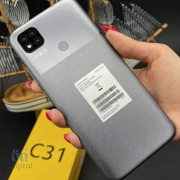 قیمت و خرید گوشی پوکو c31 مشکی