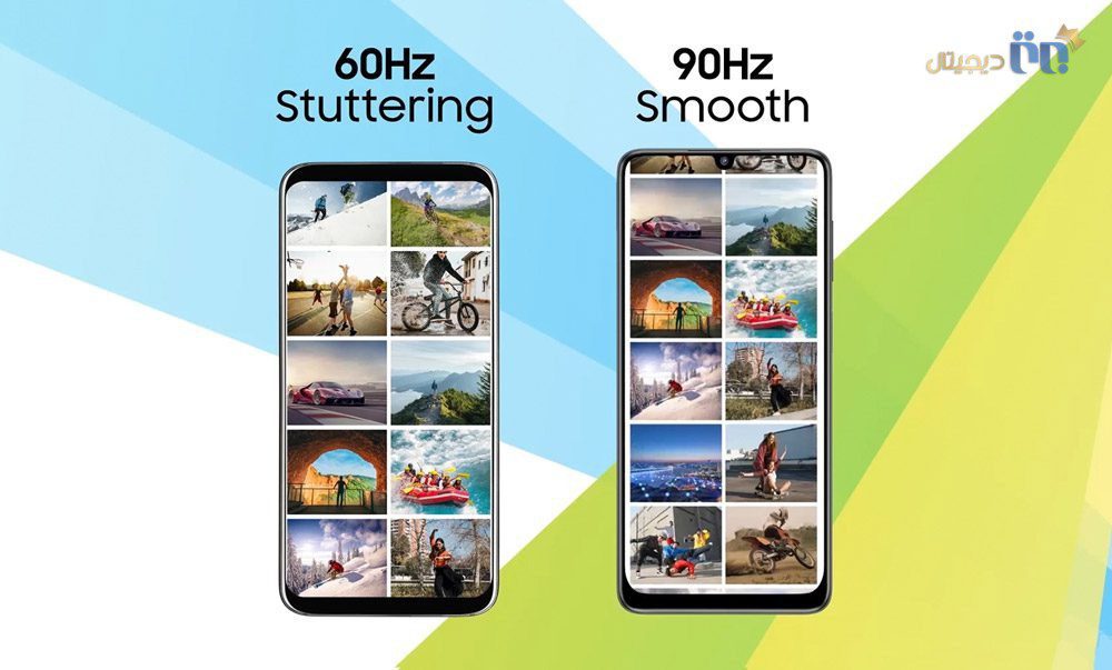 صفحه نمایش Samsung Galaxy F22
