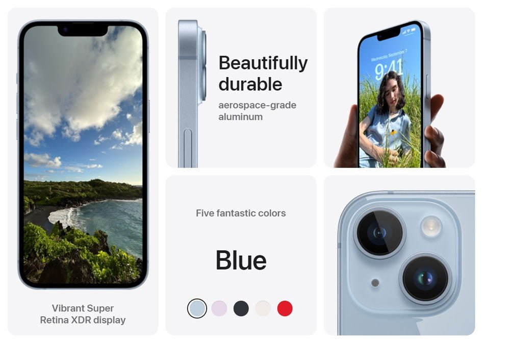 جزیبات گوشی iPhone 14 Plus