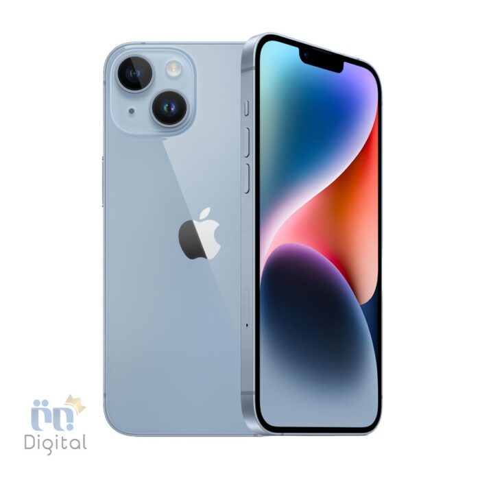 نمایش قاب پشتی و نمای زاویه دار نمایشگر iphoe 14 plus