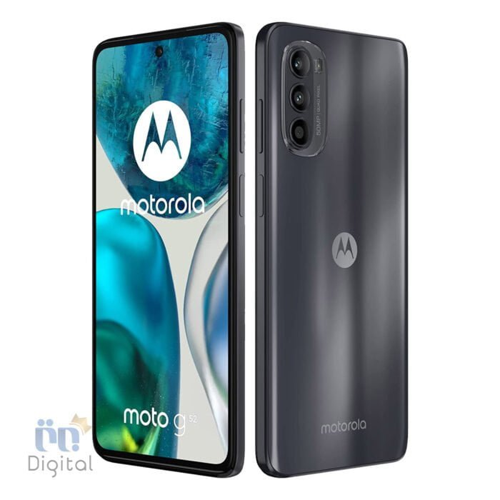 Moto G52 angle view