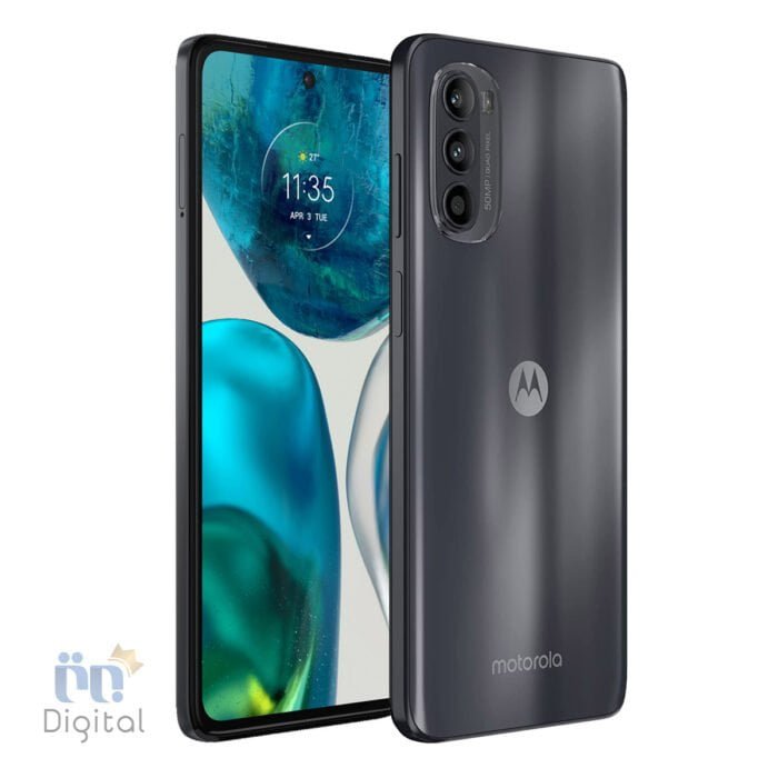 Moto G52 angle view