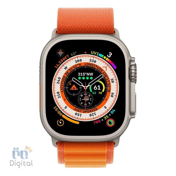 نمای روبرو از watch ultra