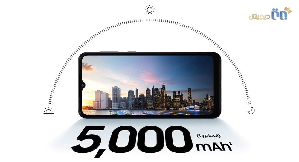 باتری ۵۰۰۰ میلی آمپر ساعتی در گوشی Galaxy A04