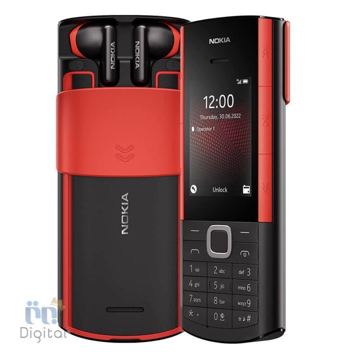نمای زاویه دار nokia 5710