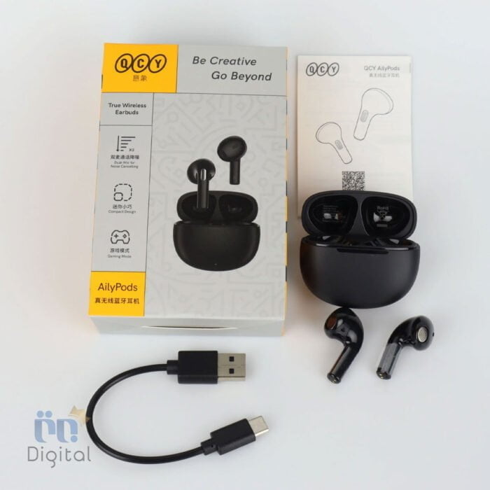 محتویات جعبه QCY T20 AilyPods