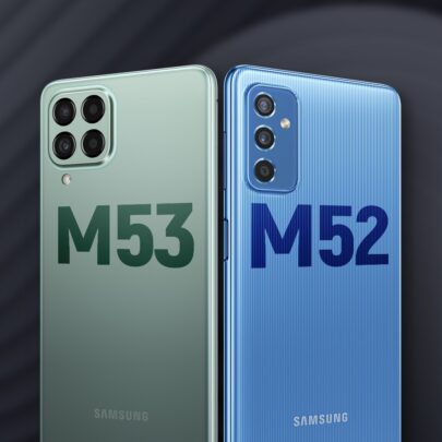 مقایسه سامسونگ گلکسی M52 با M53