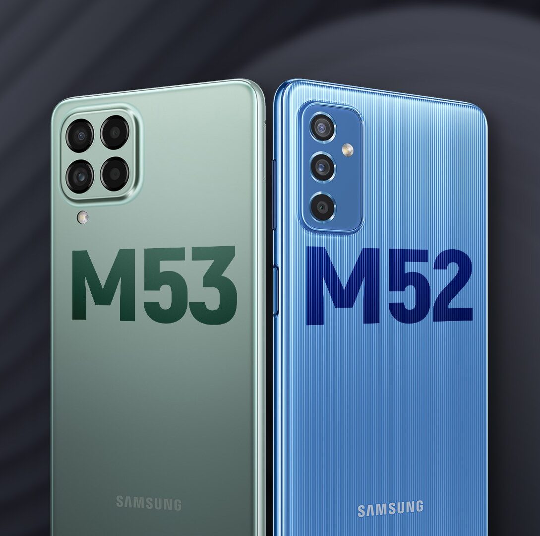 مقایسه سامسونگ گلکسی M52 با M53