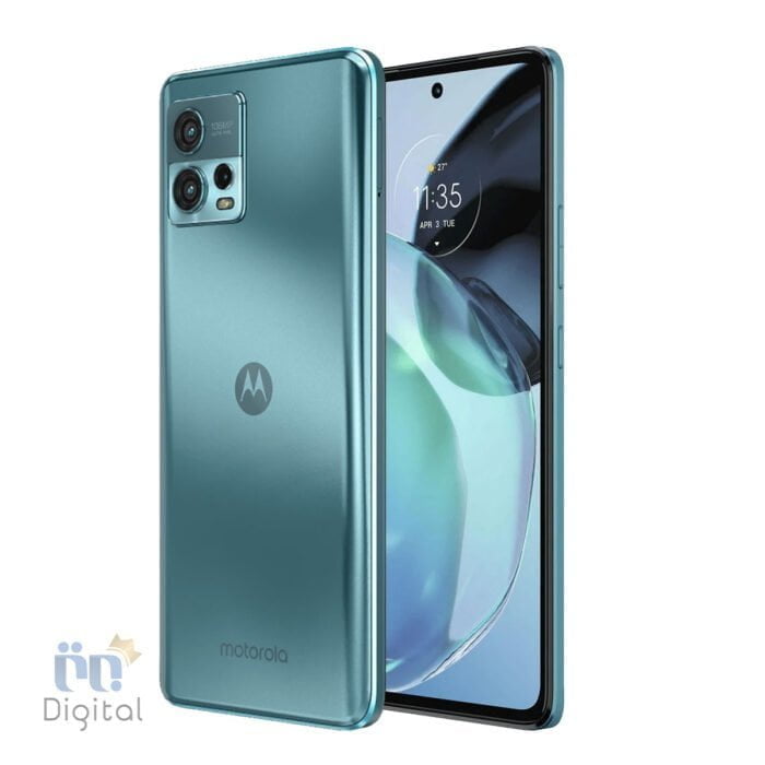 نمای زاویه دار ازگوشی Moto G72