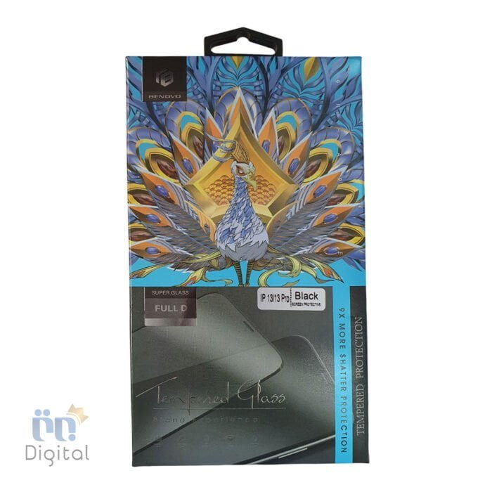 Benovo Full Tempered Glass for Apple iPhone 13 Pro MAX رویرو